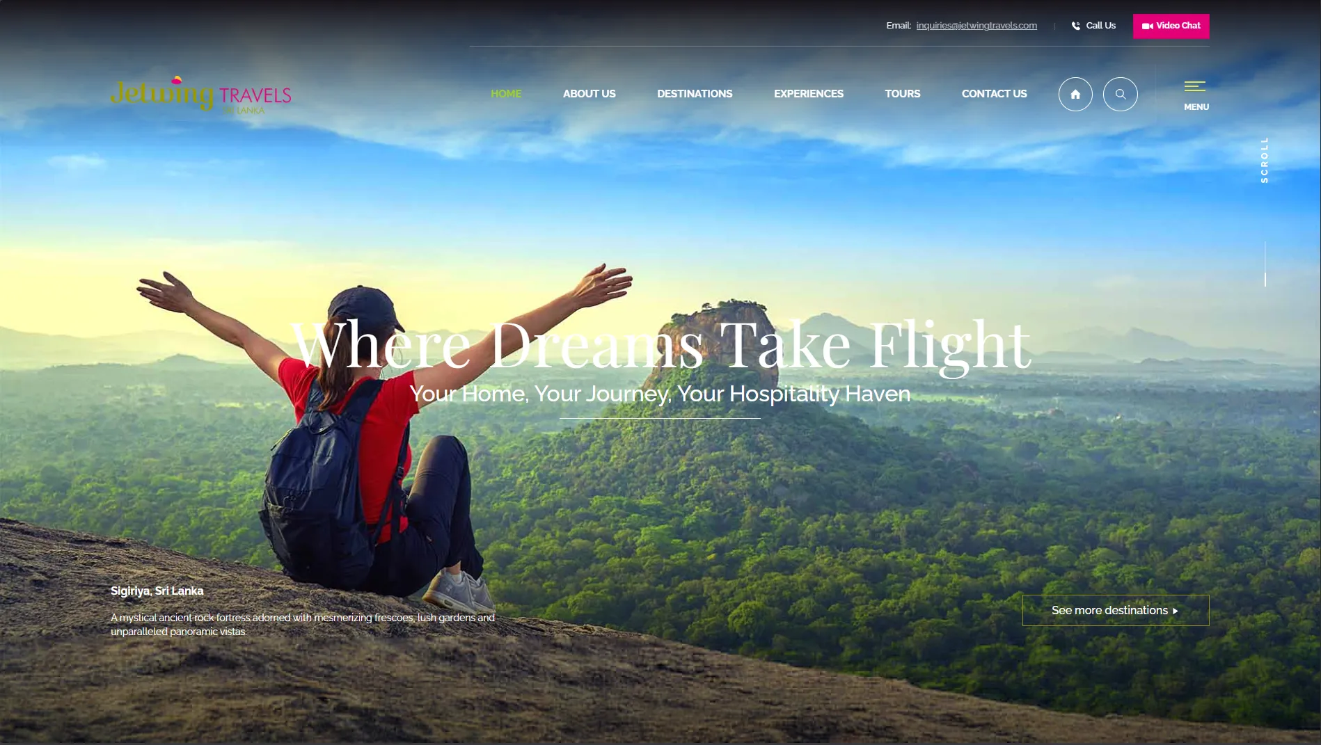 Jetwing Travels Website